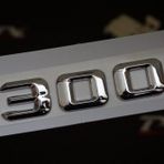 S300l Bagaj Krom Metal 3m 3d Yazı Logo