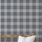 S4Sassy Klasik Ekose Duvar Kağıdı Gri Duvar Kaplaması, 25" X 60" Kendinden Yapışkanlı Vinil Duvar Kağıdı, Dekoratif Duvar Kağıdı, Yatak Odası, Oturma Odası Kendin Yap Duvar Kaplaması