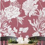 S4Sassy Soy Ve Yapıştır Vinil Duvar Kağıdı, Cesur Tek Renkli Bloom Duvar Kağıdı Temas Kağıdı Su Geçirmez- Kahverengi, 25"X 240", Yatak Odaları, Dolaplar Için Ev Için Çıkarılabilir Duvar Kaplaması