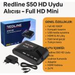 S50 Hd Full Hd Dijital Uydu Alıcısı, Kompakt Mini Tasarım, HDMI ve USB Destekli - Ahşap
