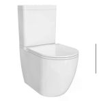 S55 Duvara Sıfır Kanalsız Klozet+Rezervuar+İç Takım+Klozet Kapağı Set