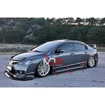 S57 Garaj Honda Civic Fd6 Marşpiyel Sağ Sol Takım Fiberglass Boyasız