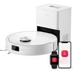 S8 Pro Plus Akıllı Beyaz Robot Süpürge 10.00 HyperForce Emiş Gücü