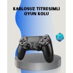 S'82 Ps4 Uyumlu Kablosuz Oyun Kolu – Gerçekçi Titreşimli Geri Bildirim