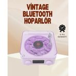S'82 Retro Pikap Hoparlör – Şarjlı Kablosuz Projektör ve Gece Lambası