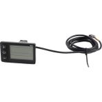 S866 Elektrikli Bisiklet Ekran LCD Metre 24 V 36 V 48 V Elektrikli Scooter Kontrol Paneli ile Sm Fiş (Yurt Dışından)