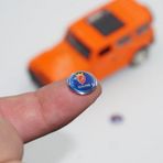 Saab Oto Anahtar 3M Metal Alaşım Logo 2Li Set