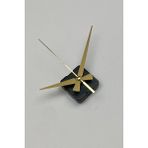 Saat Mekanizması, Akar Sessiz Duvar Saati Mekanizması, 14 mm Şaft, Akrep-Yelkovan-Saniye-(Askısız) - Rose - Gold