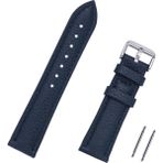 Saatse 20mm Lacivert Floter Deri Saat Kordonu - 20 mm