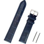 Saatse 20mm Lacivert Kroko Saat Kordonu Kayış - 20 mm