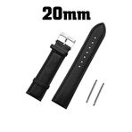 Saatse 20mm Siyahsaat Kordonu Kayış