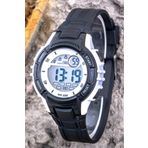 Saattino 3 Atm Su Geçirmez Kız / Erkek Çocuk Kol Saati Alarmlı Işıklı Kronometre Unisex ST-304395