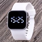 Saattino Dijital Bayan Genç Kadın Kol Saat Unisex Erkek Silikon Led Bileklik Saat ST-304325