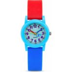 Saattino Kelebek Desenli Açık Mavi Kız Erkek Çocuk Kol Saati Analog Saat ST-304414