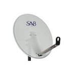 SAB 65cm Ofset Delikli Çanak Anten - Beyaz