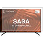 Saba Sb43400 Tv Ekran Koruyucu - Saba 43" İnç 109 Ekran Koruyucu Smartwebos