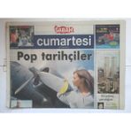 Sabah Gazetesi Cumartesi Eki 15 Eylül 2001 - Pop Tarihçiler