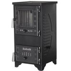 Sabah S102D Mini Dik Döküm Şömine Soba