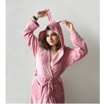 Sabahlık Kadın Niki Kadife Kumaş - Şık ve Yumuşak Kışlık Model