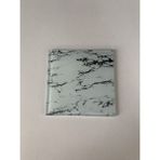 Saban 10x10cm - Beyaz Mermer, Cam Bardak Altlığı - Sunumluk - 0 - 99 ml