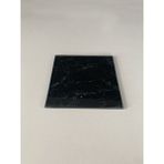 Saban 10x10cm - Siyah Mermer, Cam Bardak Altlığı - Sunumluk - 0 - 99 ml