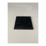 Saban 10x10cm - Siyah Mermer, Cam Bardak Altlığı - Sunumluk