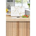 Saban 20x30 cm Çoklusim Desenli Cam Kesme Tahtası