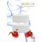 Saban 2x500 Gram - Kırmızı Meyve Kokulu, Nem Alıcı Rutubet Ve Küf Önleyici Yedek Tablet - Beyaz