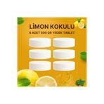 Saban 3 Adet 2x500Gr - LİMON - Nem Alıcı Rutubet Giderici Yedek Tablet