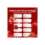 Saban 5 Adet 2x500Gr - KIRMIZI MEYVELER - Nem Alıcı Rutubet Giderici Yedek Tablet