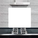 Saban 50x56 Cm Cam Ocak Koruyucu Düz Beyaz