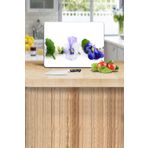 Saban Can Çiçeği 20x30 cm Cam Kesme Tahtası