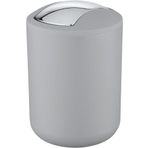 Saban Gri Çöp Kovası Gri 2 lt (Brasil Model) 2 L 18 x 15 Plastik