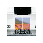 Saban Model 350 2'li 30x52 cm Cam Ocak Koruyucu Cam Kesme Tahtası