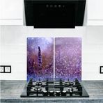 Saban Model 363 2'li 30x52 cm Cam Ocak Koruyucu Cam Kesme Tahtası