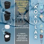 Saban Siyah, Okyanus Üçgen - Nem Alıcı Aparat + Rutubet Giderici Tablet (500 Gram) - 1 Adet