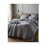 Sabia Organik %100 Pamuk Battal Boy (KİNG SİZE) Sadece Nevresim (YORGAN KILIFI) 240x220 Cm 62 Tel (155 TC)