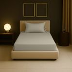 Sabia Soft Touch %100 Pamuk 62 Tel – 90X190 +30 cm Tek Kişilik Lastikli Çarşaf Seti - 90 x 190 cm