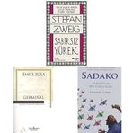 Sabırsız Yürek Germinal Sadako ve Kağıttan Bin Turna Kuşu -3 Kitap Set
