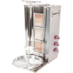 Sabit 3 Gözlü Döner Ocağı/doğalgaz Çelik / Tek Ebat