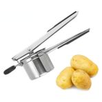 Sabit Alt Stil Manuel Patates Çamur Sıkma Ezici Makinesi Sıkacağı Basın Sıkma Meyve Sebze Araçları Kolu Paslanmaz Çelik Mutfak Aletleri (Yurt Dışından) - Potato Mashers & Ricers - Renkli
