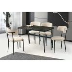 Sabit Masa Firkete Ayak 70X20 Cm 4 Adet Gözde Sandalye