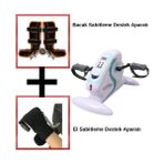 Sabitleme Setli(El ve Bacak )Fizik Tedavi Egzersiz Bisikleti