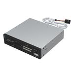 Sabrent dahili kart okuyucu, USB 2.0, süper hızlı 75’i 1 arada dahili flaş bellek okuyucu, USB 2.0 bağlantılı (CRW-UINB)