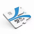 Sabrent Micro Sd Kart 1tb V30, Sd Kart Uhs-I A2, Hafıza Kartı Microsdxc, Class 10, U3, Full Hd ve 8k UHD Kart, 100 Mb/s'ye Kadar (SD-MQ30-1TB)