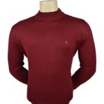 Sabri Özel Erkek Yarım Balıkçı Basıc Kazak - 2XL - Bordo