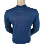 Sabri Özel Erkek Yarım Balıkçı Basıc Kazak - 2XL - İndigo