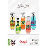 Sabun Paket 500 ML Bodrum Mandalinası, Okyanus, Çeşme Limonu, Antalya Portakalı, Amber ve Rosie