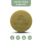 sabunal Aloe Vera Sabunu - Nemlendirici ve Yatıştırıcı Bitkisel Doğal Sabun 100 gr