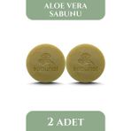 Sabunal Aloe Vera Sabunu - Nemlendirici ve Yatıştırıcı Bitkisel Sabun 2 Adet